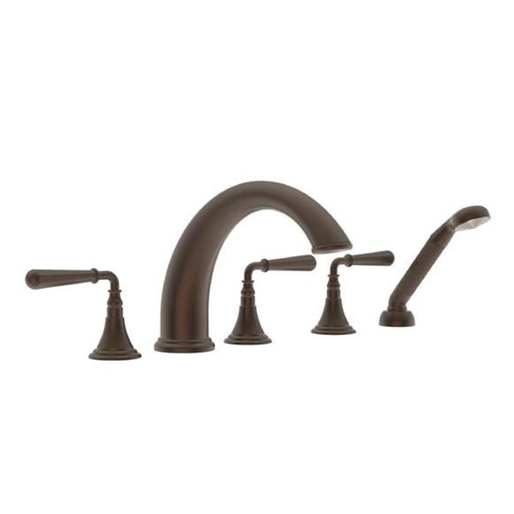 Newport Brass - Bevelle Roman Tub Faucet with Hand Shower