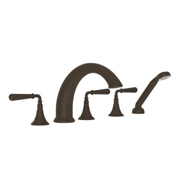 Newport Brass - Bevelle Roman Tub Faucet with Hand Shower