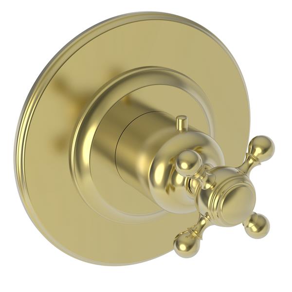 Newport Brass - Victoria 3/4 Inch Round Thermostatic Trim Plate with Handle