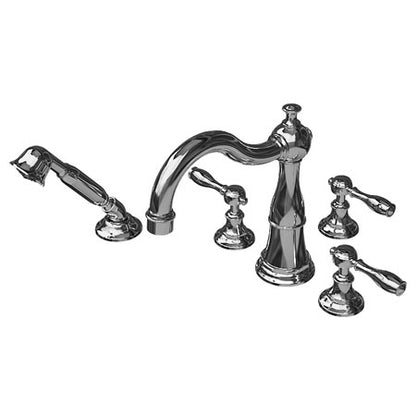 Newport Brass - Victoria Roman Tub Faucet with Hand Shower