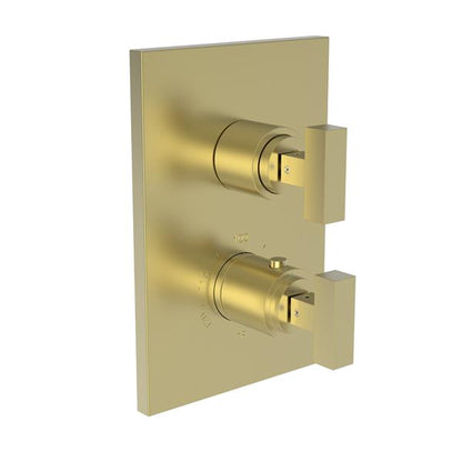 Newport Brass - Skylar 1/2 Inch Square Thermostatic Trim Plate with Handle