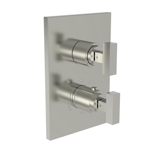 Newport Brass - Skylar 1/2 Inch Square Thermostatic Trim Plate with Handle