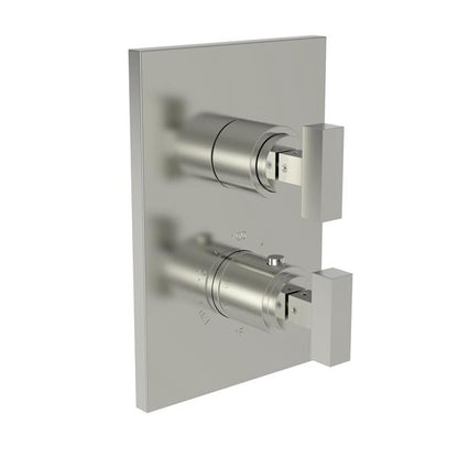 Newport Brass - Skylar 1/2 Inch Square Thermostatic Trim Plate with Handle
