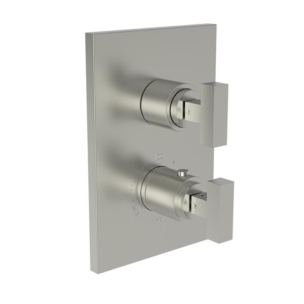 Newport Brass - Skylar 1/2 Inch Square Thermostatic Trim Plate with Handle