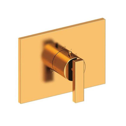 Newport Brass - Secant 3/4 Inch Rectangular Thermostatic Trim Plate with Handle