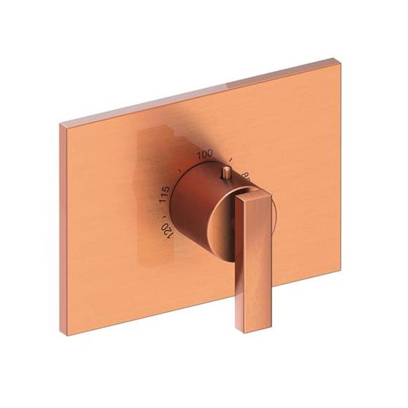 Newport Brass - Secant 3/4 Inch Rectangular Thermostatic Trim Plate with Handle