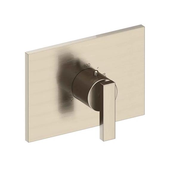 Newport Brass - Secant 3/4 Inch Rectangular Thermostatic Trim Plate with Handle