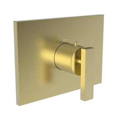 Newport Brass - Secant 3/4 Inch Rectangular Thermostatic Trim Plate with Handle