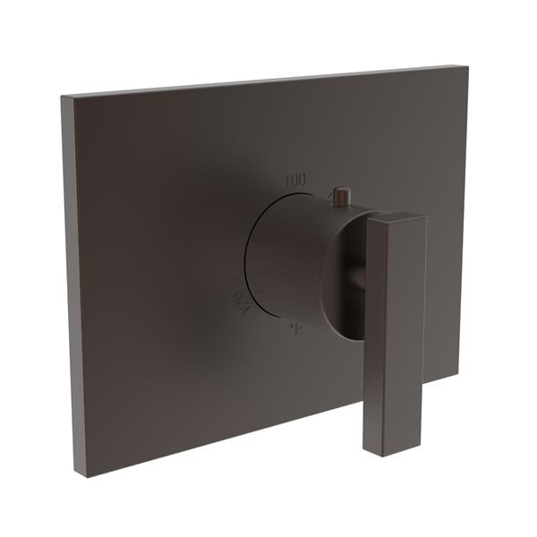 Newport Brass - Secant 3/4 Inch Rectangular Thermostatic Trim Plate with Handle