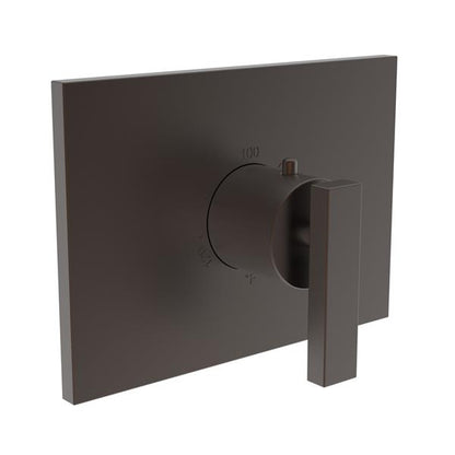 Newport Brass - Secant 3/4 Inch Rectangular Thermostatic Trim Plate with Handle