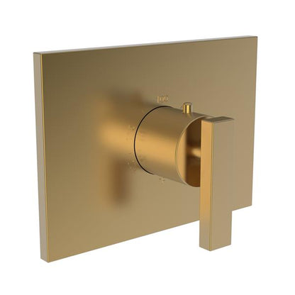 Newport Brass - Secant 3/4 Inch Rectangular Thermostatic Trim Plate with Handle