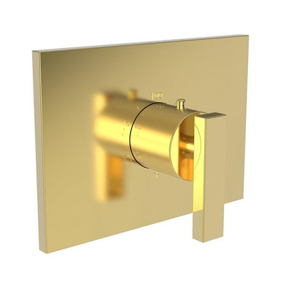 Newport Brass - Secant 3/4 Inch Rectangular Thermostatic Trim Plate with Handle