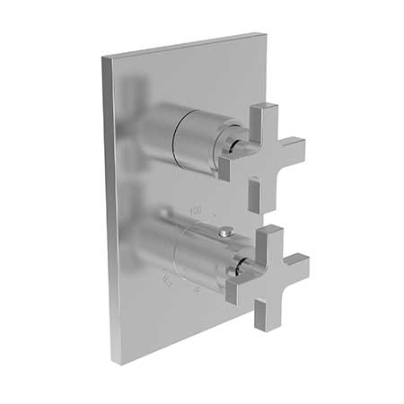 Newport Brass - Secant 1/2 Inch Square Thermostatic Trim Plate with Handle