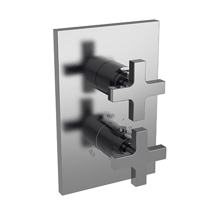 Newport Brass - Secant 1/2 Inch Square Thermostatic Trim Plate with Handle