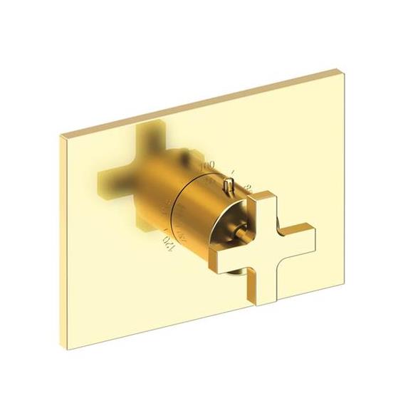 Newport Brass - Secant 3/4 Inch Rectangular Thermostatic Trim Plate with Handle