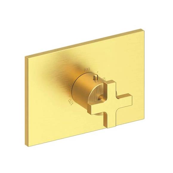 Newport Brass - Secant 3/4 Inch Rectangular Thermostatic Trim Plate with Handle