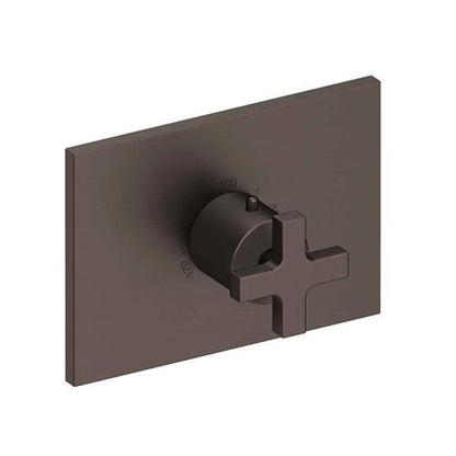 Newport Brass - Secant 3/4 Inch Rectangular Thermostatic Trim Plate with Handle