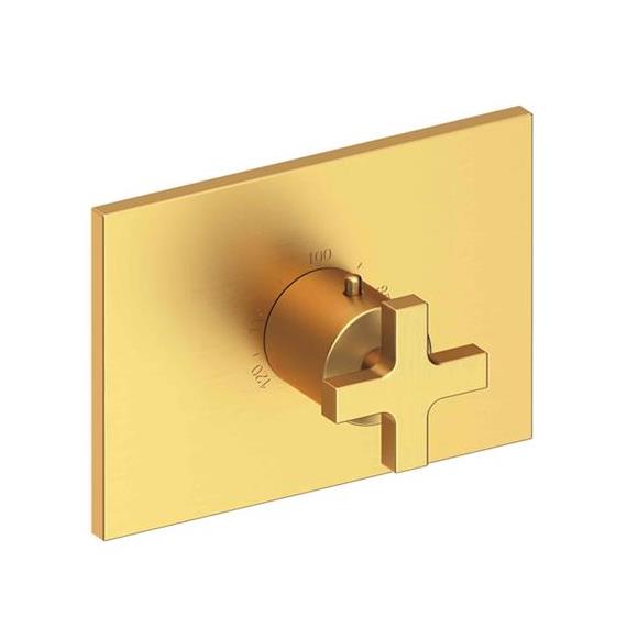 Newport Brass - Secant 3/4 Inch Rectangular Thermostatic Trim Plate with Handle
