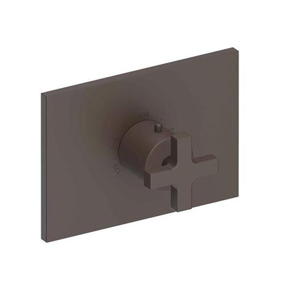 Newport Brass - Secant 3/4 Inch Rectangular Thermostatic Trim Plate with Handle