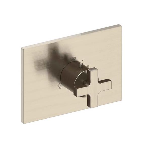 Newport Brass - Secant 3/4 Inch Rectangular Thermostatic Trim Plate with Handle