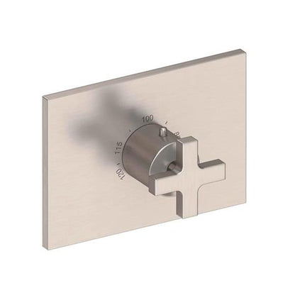 Newport Brass - Secant 3/4 Inch Rectangular Thermostatic Trim Plate with Handle
