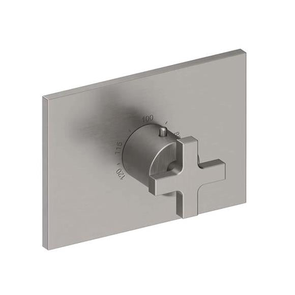 Newport Brass - Secant 3/4 Inch Rectangular Thermostatic Trim Plate with Handle