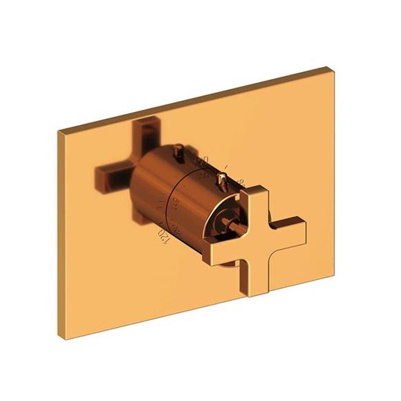 Newport Brass - Secant 3/4 Inch Rectangular Thermostatic Trim Plate with Handle