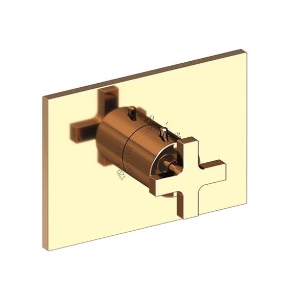 Newport Brass - Secant 3/4 Inch Rectangular Thermostatic Trim Plate with Handle