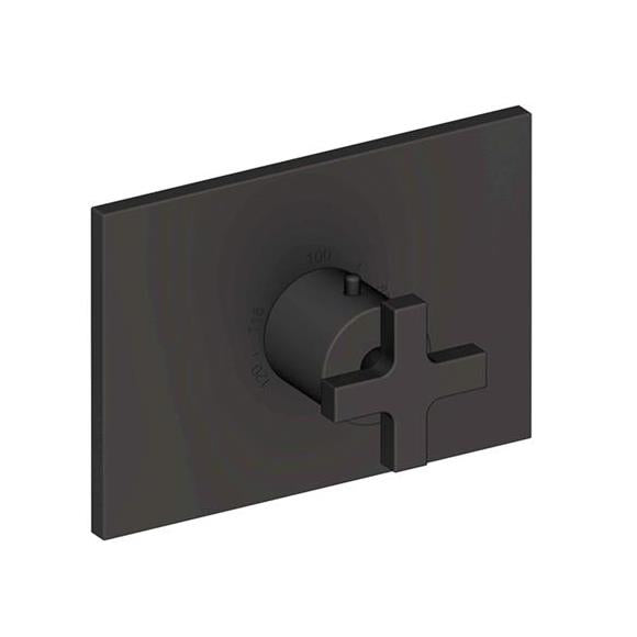 Newport Brass - Secant 3/4 Inch Rectangular Thermostatic Trim Plate with Handle
