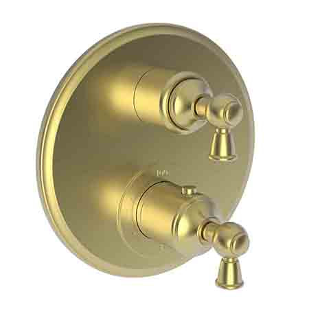 Newport Brass - 1/2 Inch Round Thermostatic Trim Plate With Handle