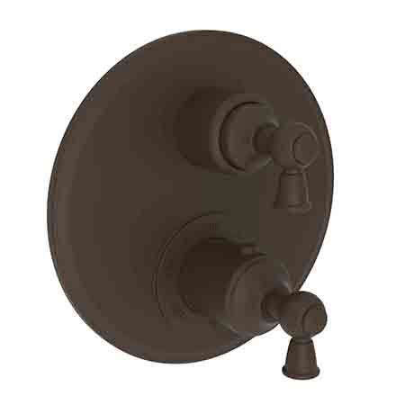 Newport Brass - 1/2 Inch Round Thermostatic Trim Plate With Handle