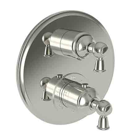 Newport Brass - 1/2 Inch Round Thermostatic Trim Plate With Handle