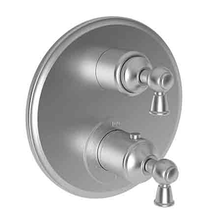 Newport Brass - 1/2 Inch Round Thermostatic Trim Plate With Handle