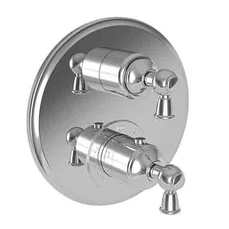 Newport Brass - 1/2 Inch Round Thermostatic Trim Plate With Handle