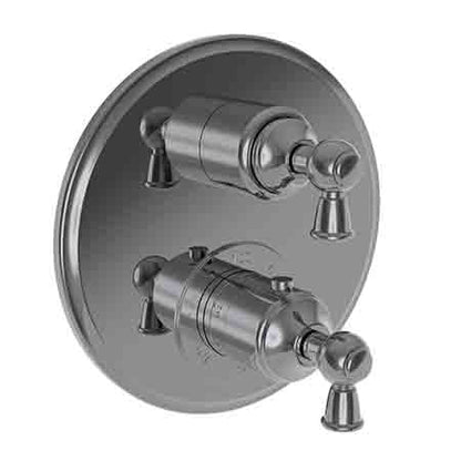 Newport Brass - 1/2 Inch Round Thermostatic Trim Plate With Handle