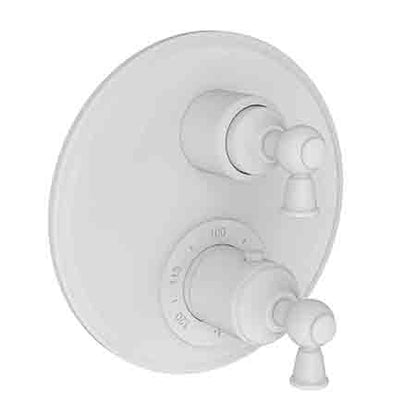 Newport Brass - 1/2 Inch Round Thermostatic Trim Plate With Handle