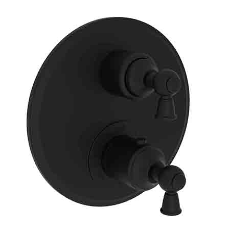 Newport Brass - 1/2 Inch Round Thermostatic Trim Plate With Handle