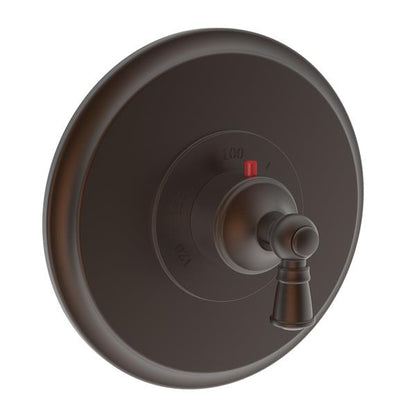 Newport Brass - Aylesbury 3/4 Inch Round Thermostatic Trim Plate with Handle