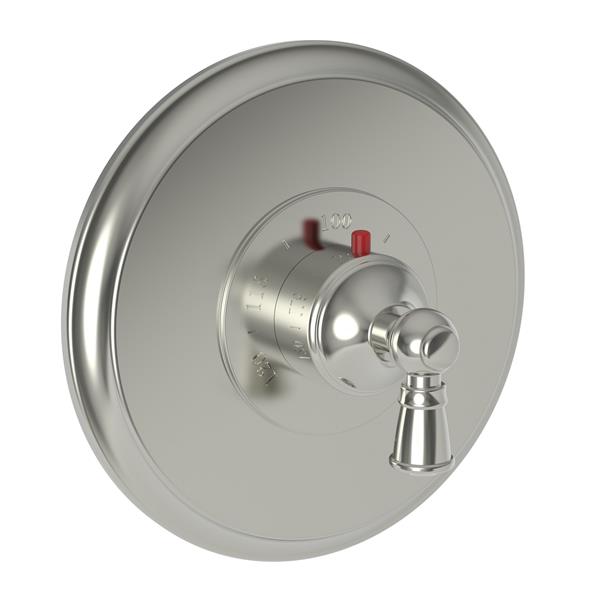 Newport Brass - 3/4 Inch Round Thermostatic Trim Plate With Handle