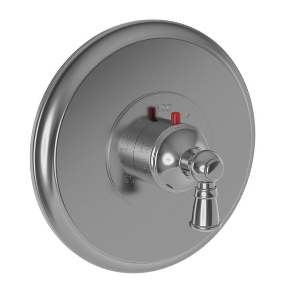 Newport Brass - 3/4 Inch Round Thermostatic Trim Plate With Handle