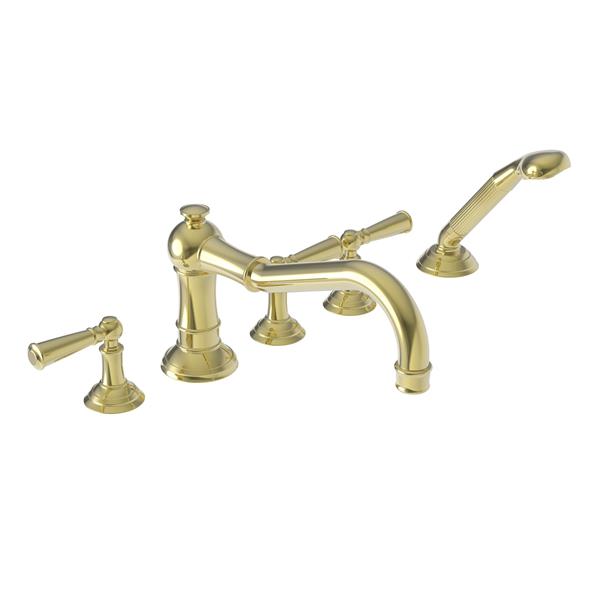 Newport Brass - Jacobean Roman Tub Faucet with Hand Shower