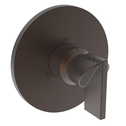 Newport Brass - 3/4 Inch Round Thermostatic Trim Plate With Handle