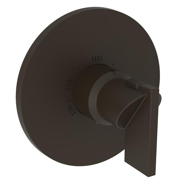Newport Brass - 3/4 Inch Round Thermostatic Trim Plate With Handle