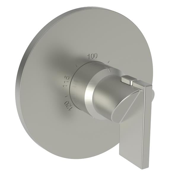 Newport Brass - 3/4 Inch Round Thermostatic Trim Plate With Handle