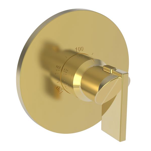 Newport Brass - Priya 3/4 Inch Round Thermostatic Trim Plate with Handle