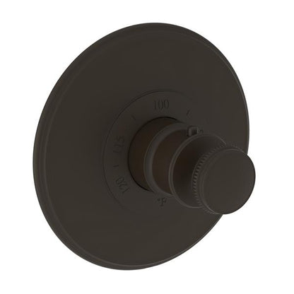 Newport Brass - Ithaca 3/4 Inch Round Thermostatic Trim Plate with Handle