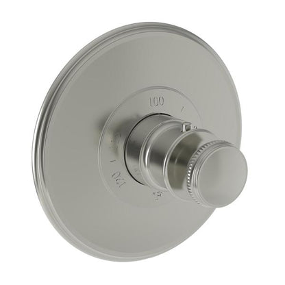 Newport Brass - Ithaca 3/4 Inch Round Thermostatic Trim Plate with Handle
