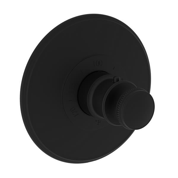 Newport Brass - Ithaca 3/4 Inch Round Thermostatic Trim Plate with Handle