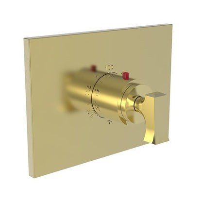 Newport Brass - Joffrey 3/4 Inch Square Thermostatic Trim Plate with Handle