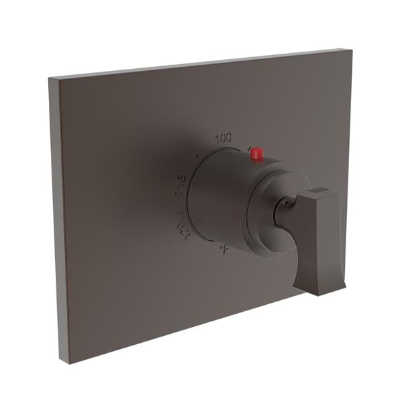 Newport Brass - Joffrey 3/4 Inch Square Thermostatic Trim Plate with Handle